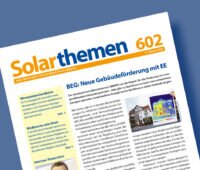 Titielseite der Solarthemen-Ausgabe Nr. 602