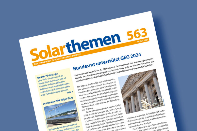 Solarthemen 563 Titelseite