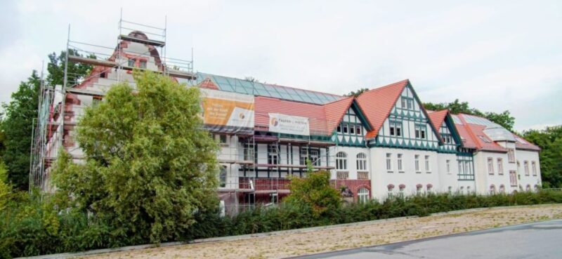 Zu sehen ist die Solar-Kita Esche-Stift in Chemnitz.