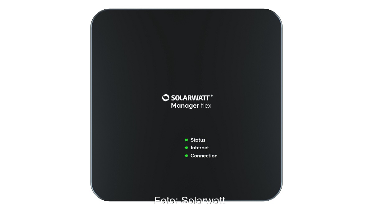 Im Bild das Energiemanagementsystem Solarwatt Manager, das dynamische Stromtarife einbindet.