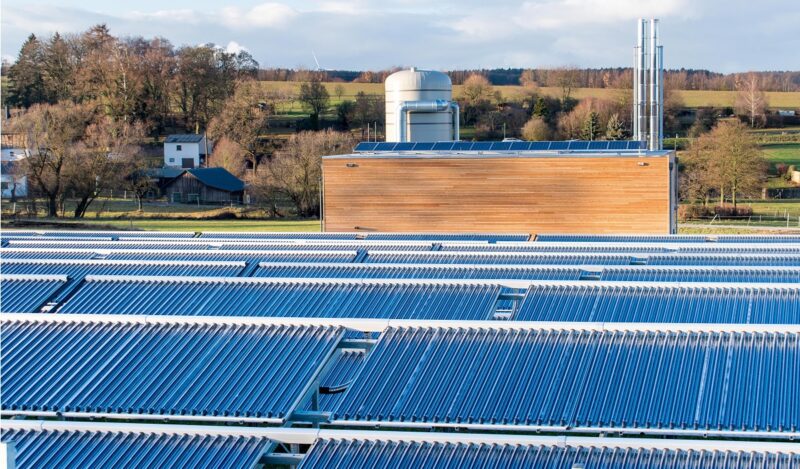 Solarthermie-Anlagen ersetzen unmittelbar fossile Energien in der Wärmeerzeugung und helfen unmittelbar in der gegenwärtigen Gaskrise.