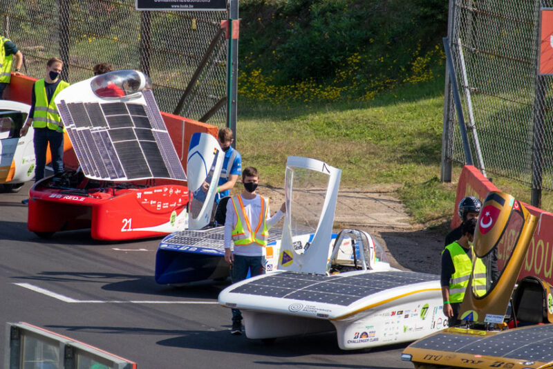 Straterfeld bei der Solarchallenge in Australien