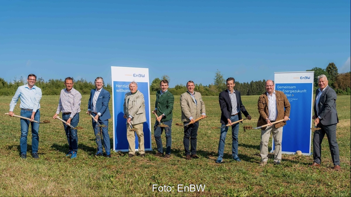 Baubeginn für den größten Solarpark in Baden-Württemberg