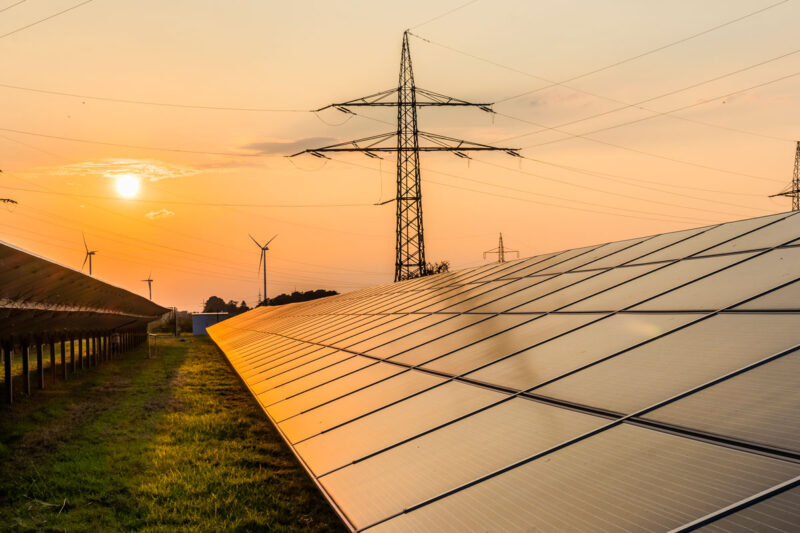 Statkraft-Solarpark bei Dörverden - Freiflächen-Photovoltaik