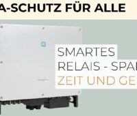Zu sehen ist ein Wechselrichter von Sungrwo, der über das integrierte Relais für den NA-Schutz verfügt.