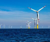Trianel Windpark Borkum in der Nordsee