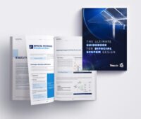 Grafik zeigt den Leitfaden für bifaziale Solar-Module aufgeklappt und mit Titelbild