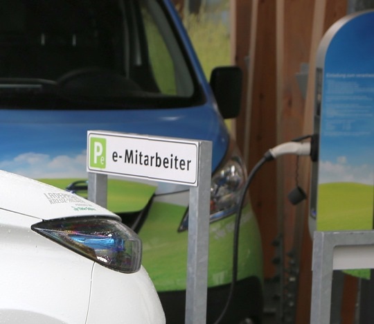 Zu sehen ist ein Elektroauto beim Laden. Die VDI 2166 Blatt 2 dient als Planungshilfe für E-Ladestationen.