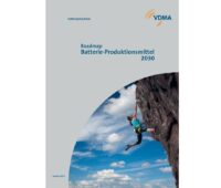 Im Bild das Cover der VDMA Roadmap Batterieproduktionsmittel 2030.