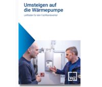 Zu sehen ist das Cover vom Wärmepumpen-Leitfaden des VdZ.