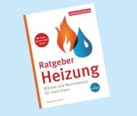 Zu sehen ist das Deckblatt vom Ratgeber Heizung der Verbraucherzentrale.