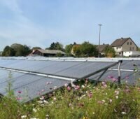 Im Bild die Solarthermie-Großanlage in Lemgo, das Solarheizwerk in Lemgo soll deutlich größer werden.