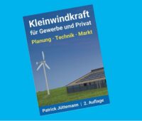 Zu sehen ist das Cover des E-Books Kleinwindkraft für Gewerbe und Privat.