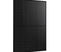 Schwarzes Solarmodul