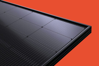 Abbildung von Glas-Glas Modul mit neuer TOPCon Technologie