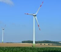 Ein Windpark als Symbol für die Klima-Roadmap für den Niederrhein.