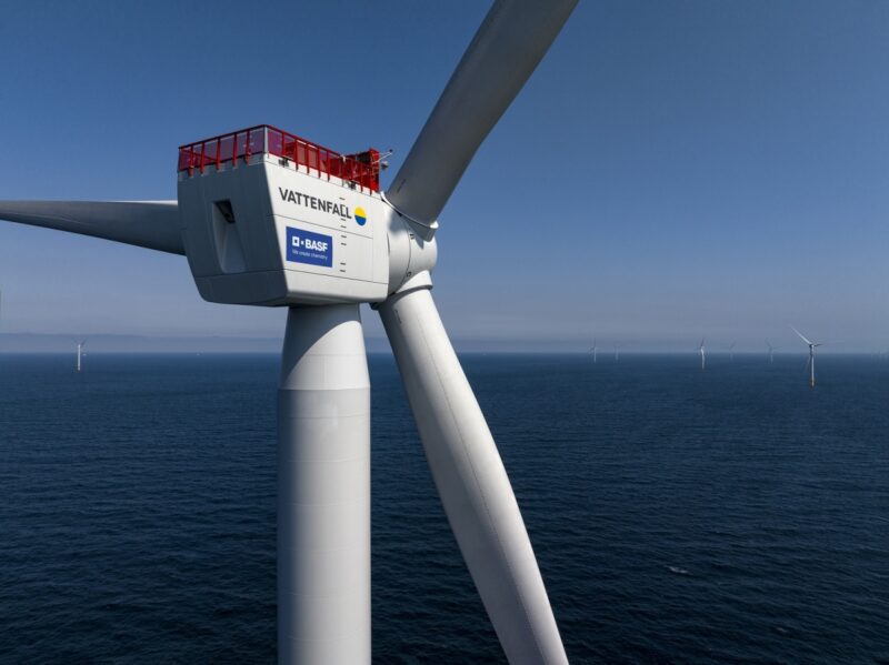 Windturbine in der Nordsee