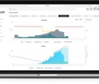 Zu sehen ist ein Bildschirm mit dem Energiemanagementsystem Xenon von GridX.