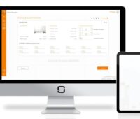 Zu sehen ist ein Bildschirm mit der Photovoltaik-Auslegungssoftware iSolarDesign.