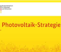 Ausschnitt des Titelbildes der Photovoltaik-Strategie des BMWK