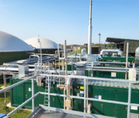 Foto einer Biogas-Aufbereitungsanlage