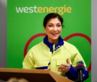 Halbportrait der Westenergie-Vorstandschefin Katherina Reiche.